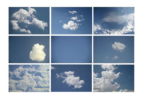 Blue Sky Cloud Collage Photograph By Katherine Nutt Fine Art America