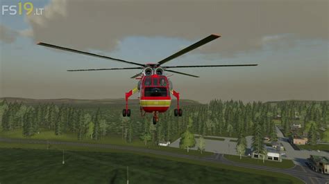 Forestry Helicopter V 10 Fs19 Mods Farming Simulator 19 Mods