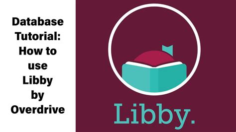 How To Using Libby By Overdrive For Ebooks And Eaudiobooks Youtube