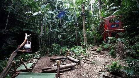 I M A Celebrity Pictures Of New Jungle Camp Revealed And It Features A Double Decker Bus