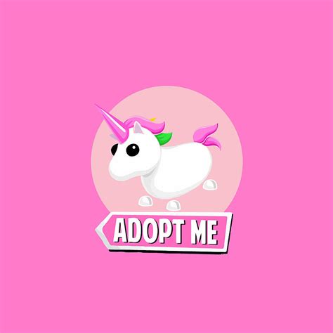 Adopt Me Unicorn Pet Digital Art By Artexotica Fine Art America