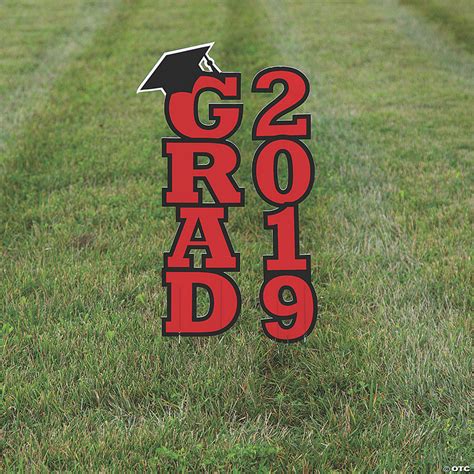 We don't sell these parts, but they are available almost everywhere in home and building. Red 2019 Grad Yard Signs - Discontinued