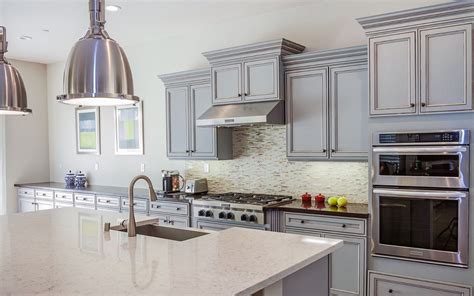 We sell high quality, solid wood discounted kitchen cabinets online and are able to do this because of our large distribution. Gray Mercury Solid Wood Kitchen Cabinets - Kitchen Ideas - Kitchen Remodel | Cheap kitchen ...
