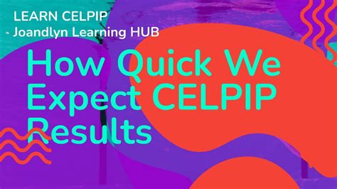 How Quick We Can Expect Celpip Resultscanadian English Language