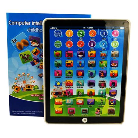 Tablet Toy Fascigirl Kids Learning Pad Preschool Early Educational