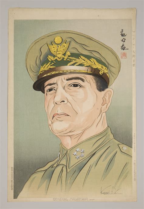 Portrait Of General Douglas Macarthur Saint Louis Art Museum