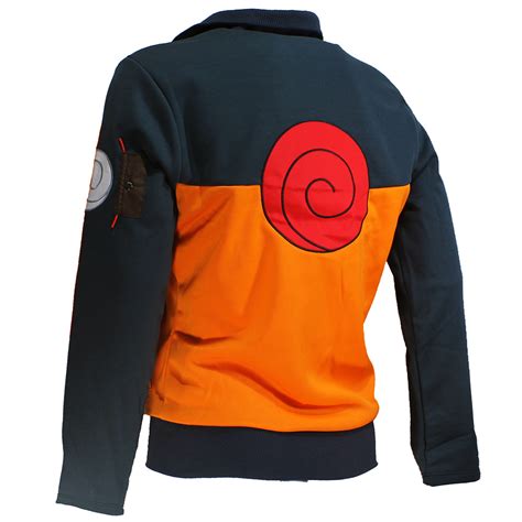 Shopping for men's zip up hoodies? Naruto Shippuden Sweater Hoodie Jacket with Zipper Grey ...