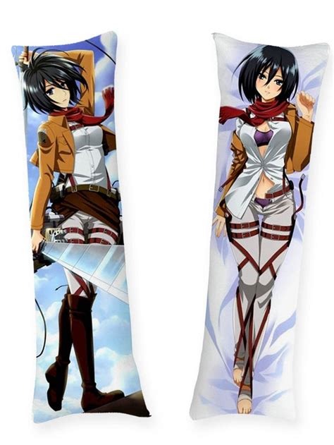 Mikasa Ackerman Body Pillow Dakimakura Anime Body Pillow