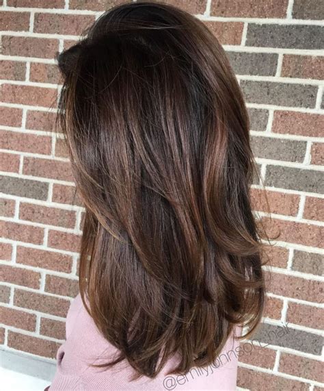 Chocolate Brown Hair Color Ideas For Brunettes In Long Hair