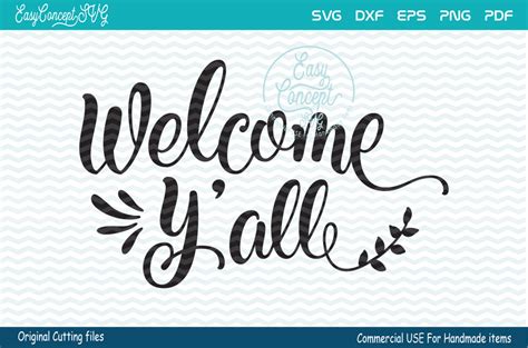Welcome Yall 82762 Svgs Design Bundles