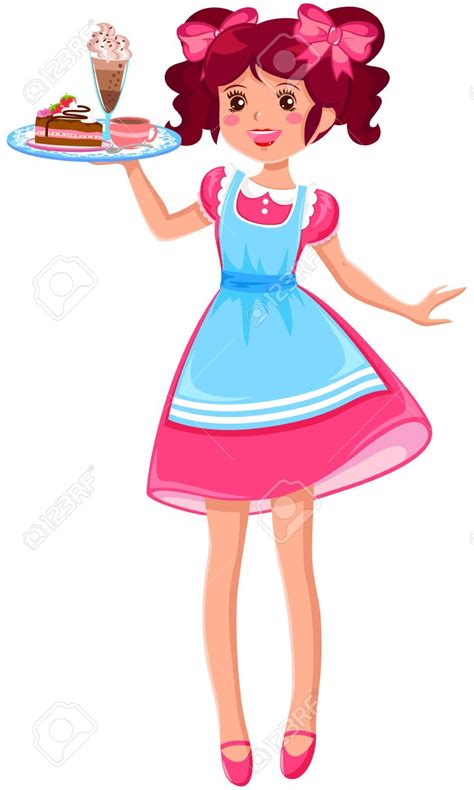 Collection Of Waitress Clipart Free Download Best Waitress Clipart On