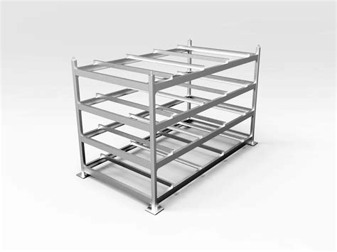 Flat Plate Steel Storage Rack Bend Tech Group