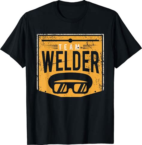 Team Welder Welding Hobby Metal Working T Shirt Clothing