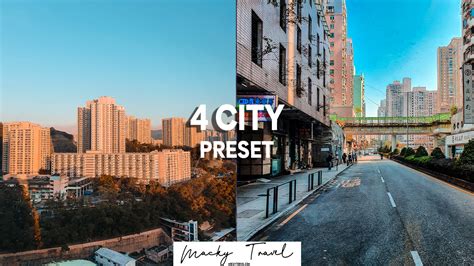 Mobile presets in lightroom are versatile and easy to use. 4 City Travel XMP Lightroom Preset Win/Mac | Macky ...