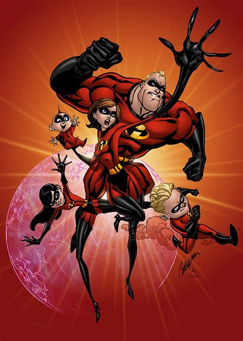 The Incredibles By Seane On Deviantart The Incredibles Disney Art