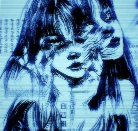Pin By Firmeow On U Stink Blue Aesthetic Dark Cyber 2k Blue Anime