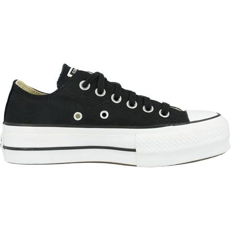 Converse Chuck Taylor All Star Lift Ox Blackwhite Canvas Awesome Shoes