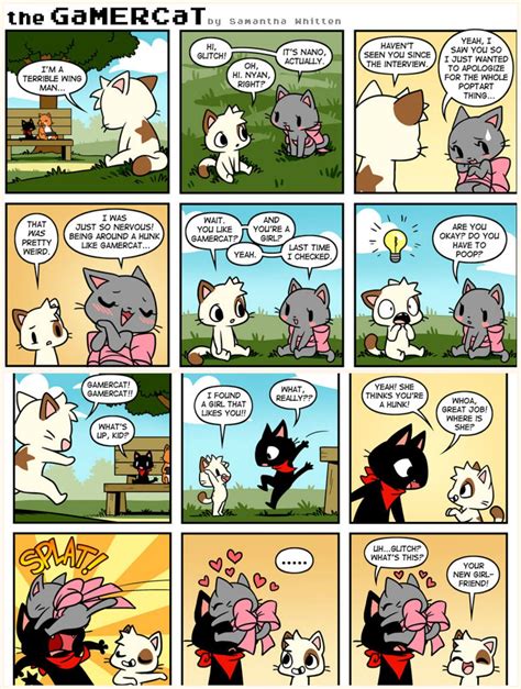 Gamercat Not Over Yet And Wingman Gamer Cat Fun Comics