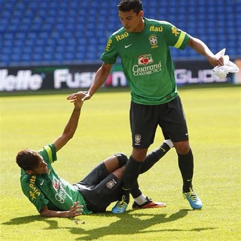 Thiago emiliano da silva (born 22 september 1984), known as thiago silva, is a brazilian professional footballer who plays as a centre back for premier league club chelsea and is the captain of the brazil national team. Thiago Silva and Neymar Brazil national football team ...
