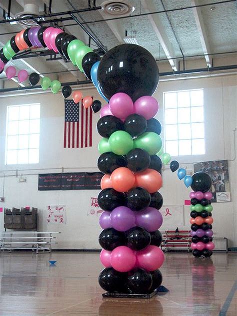 2013 October Balloons In Denver 80s Party Decorations 80s Theme