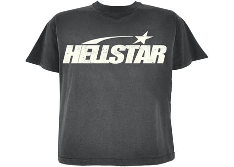 Hellstar Classic T Shirt Black Fw23 Us