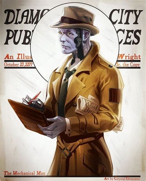 Pin By Darren Robey On Falloutand Sci Fi Fallout 4 Nick Valentine