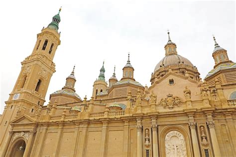 Premium Photo Cathedral Basilica Of Our Lady Of The Pillar Zaragoza