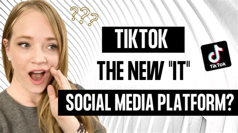 Tiktok The New It Social Media Platform Rachel Pedersen The