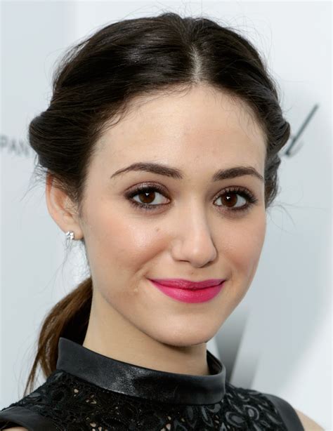 Emmy Rossum See The Stars Gorgeous Beauty Looks At The Oscars
