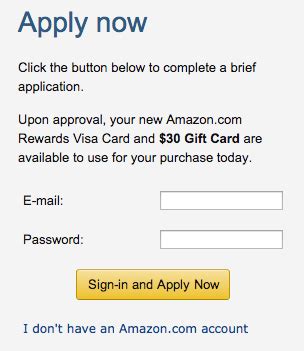 It came with a described list of all basic steps: How to Apply for the Chase Amazon Credit Card