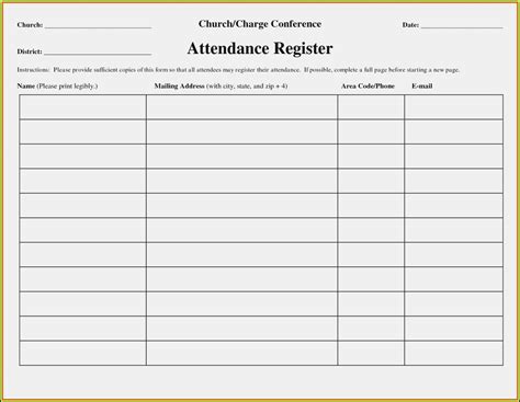 Church Attendance Form Template Form Resume Examples 0g27gwx2pr