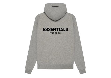 fog essentials hoodie ss22 dark oat withhuk