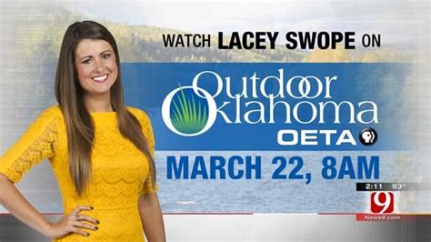 Outdoor Oklahoma To Feature News 9 Meteorologist Lacey Swope