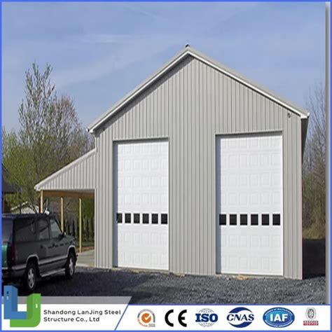 80x100 Metal Prefab Steel Structures Buildings Insulated Factory
