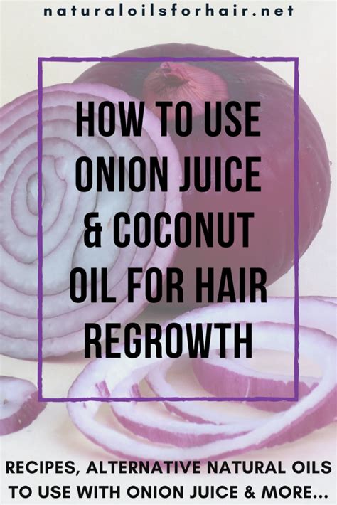 These are some really easy but effective ways you can use onion juice for hair growth which you can make at your home without spending much. How to Use Onion Juice and Coconut Oil for Hair Regrowth ...
