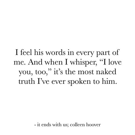 It Ends With Us Colleen Hoover Quotes For Book Lovers Favorite Book Quotes Pretty Words