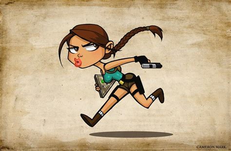 Toon Lara Croft Tomb Raider •cameron Mark Tomb Raider Lara Croft