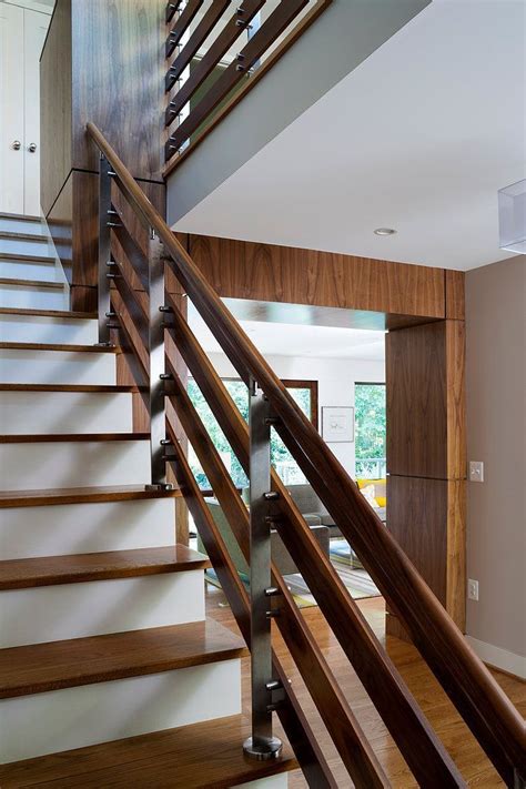 Mid Century Modern Stair Railing Home And Garden Decor