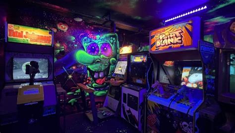 Neon Retro Arcade Bar Nq64 Urban Adventurer