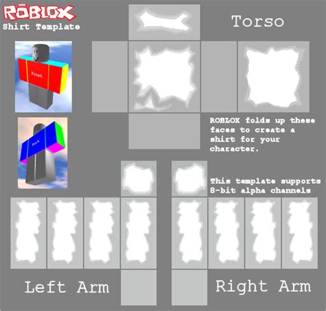 Roblox Template Transparent Background