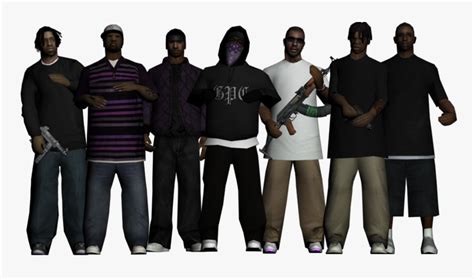 Gta Sa Ballas Skins Hd Png Download Transparent Png Image Pngitem