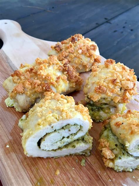 Pesto Chicken Roll Ups The Endless Appetite