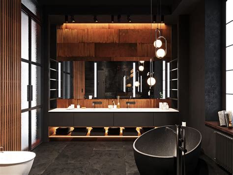 ЖК Смольный Парк 30 On Behance Industrial Interior Design Luxury