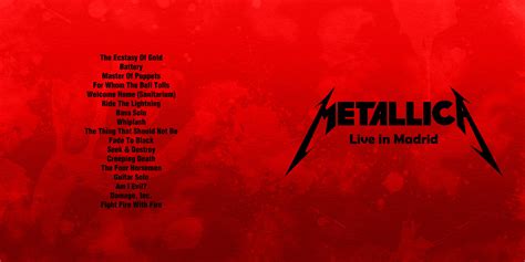 Metallica Album Cover Wallpaper