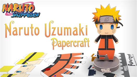 Naruto Shippuden Naruto Uzumaki Papercraft Paper Crafts Anime