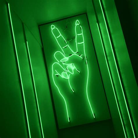 Neon Green Aesthetic Wallpapers Wallpaper Cave