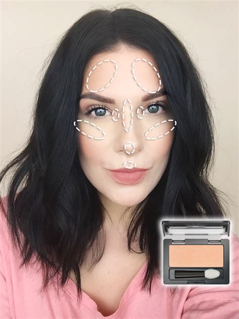 Get The Look Monochromatic Makeup Where To Apply Highlighter