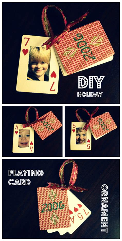 Diy Playing Card Ornament