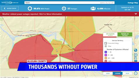 Residents In Allegan County Impacted By Power Outage