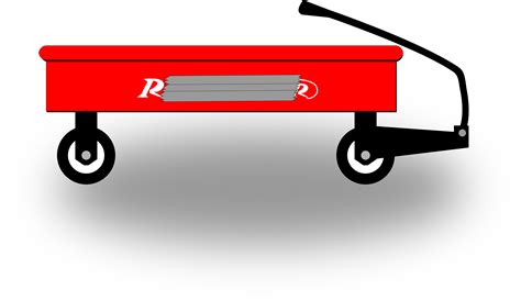 Little Red Wagon Clip Art Image Clipsafari